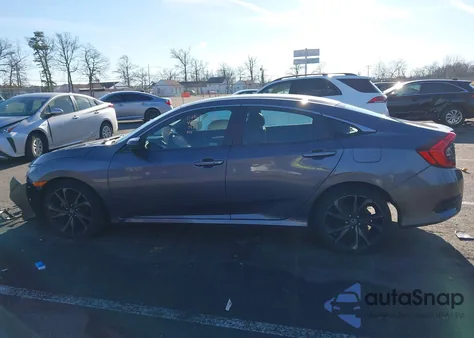 2021 Honda Civic Sport z USA, uszkodzony, nr VIN 19XFC2F87ME000147